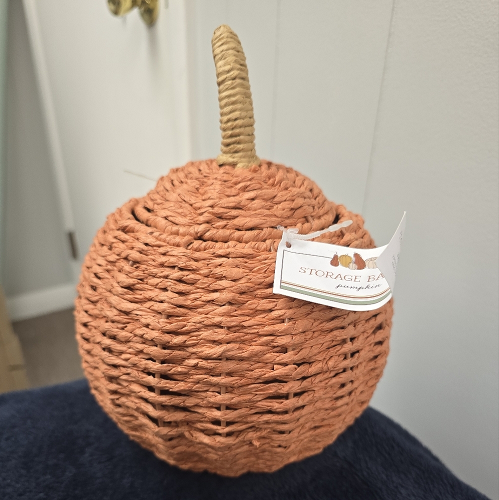 GIVEAWAY! Fall Harvast Woven Baskets- Apple, Acorn or Pumpkin - Picture 3 of 9